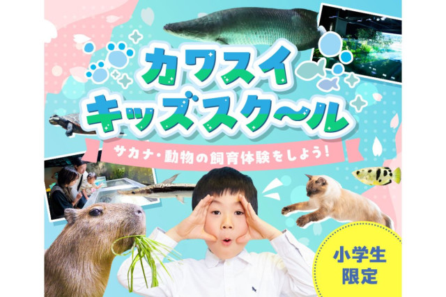 カワスイ 小学生向け「体験学習型キッズスクール」を春休みに開催！（川崎市）